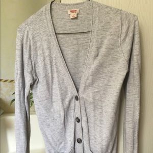 Gray Mossimo Cardigan